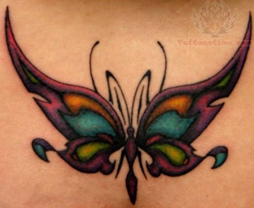 Bollt Butterfly Lowerback Tattoo